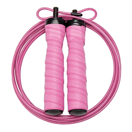 Weighted Jump Rope Adjustable Workout Rope Double Unders Outdoor Boxing Training